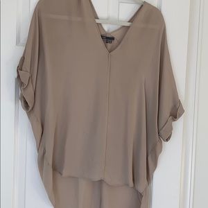 100% silk Vince top